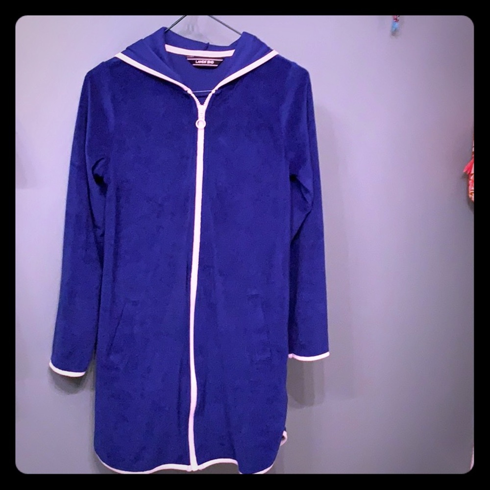 Pool/beach terry cover up sz 10/12 (M) girls